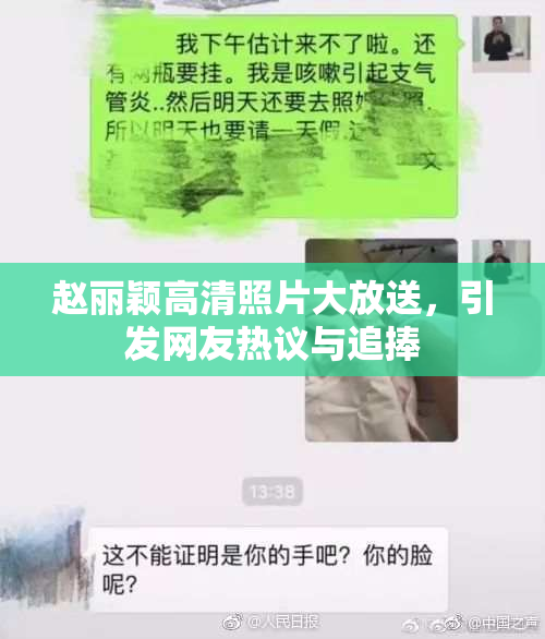 赵丽颖高清照片大放送，引发网友热议与追捧