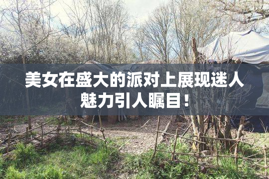 美女在盛大的派对上展现迷人魅力引人瞩目！