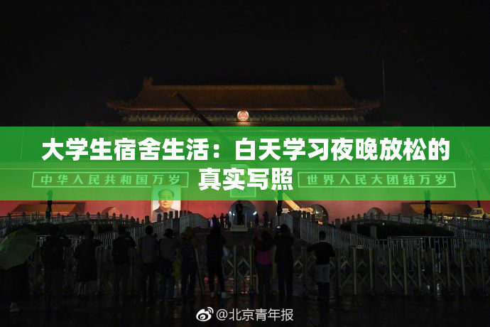 大学生宿舍生活：白天学习夜晚放松的真实写照