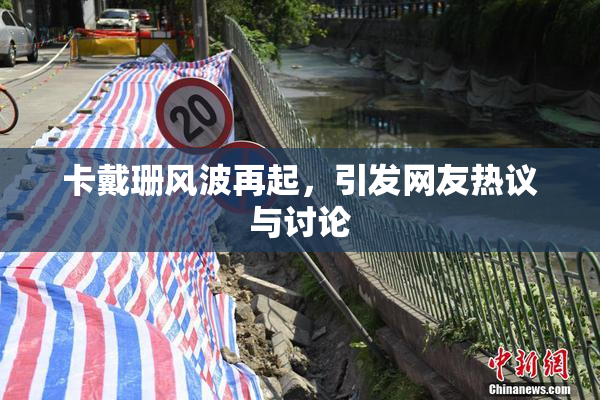 卡戴珊风波再起，引发网友热议与讨论