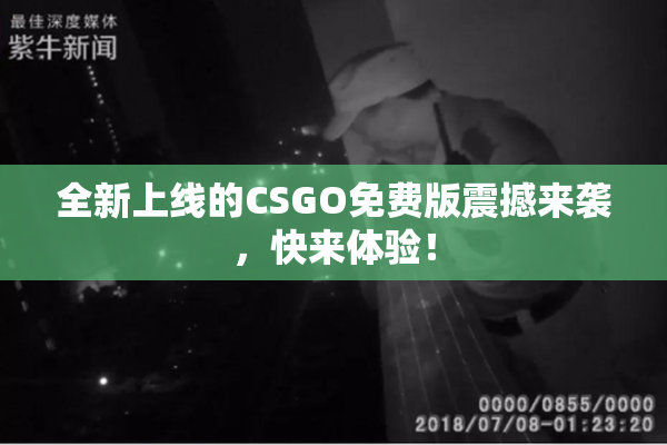 全新上线的CSGO免费版震撼来袭，快来体验！