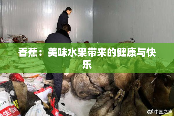 香蕉：美味水果带来的健康与快乐