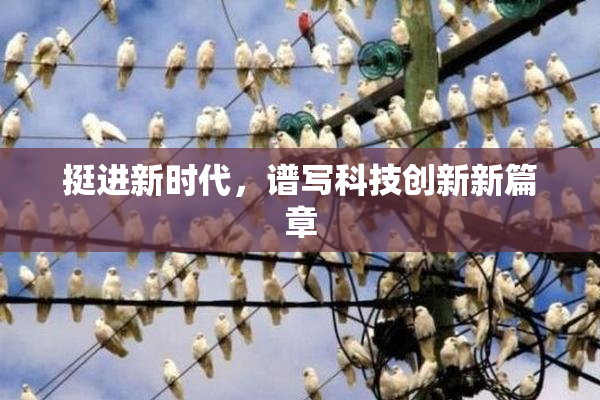 挺进新时代，谱写科技创新新篇章
