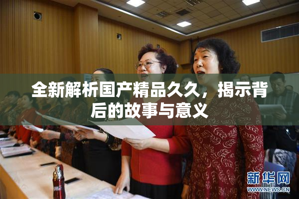 全新解析国产精品久久，揭示背后的故事与意义