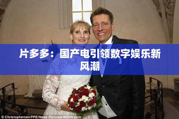 片多多：国产电引领数字娱乐新风潮