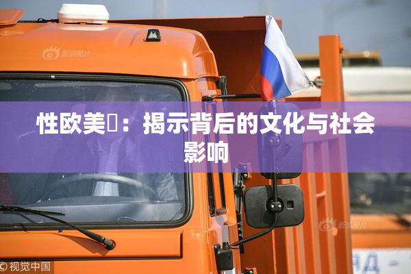 性欧美婬：揭示背后的文化与社会影响