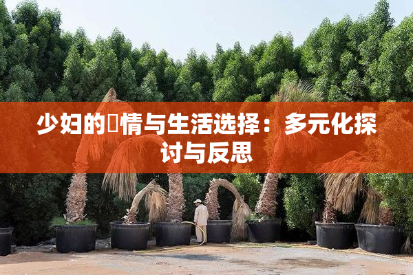 少妇的婬情与生活选择：多元化探讨与反思