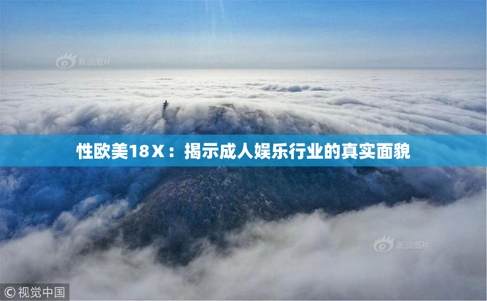 性欧美18Ⅹ：揭示成人娱乐行业的真实面貌