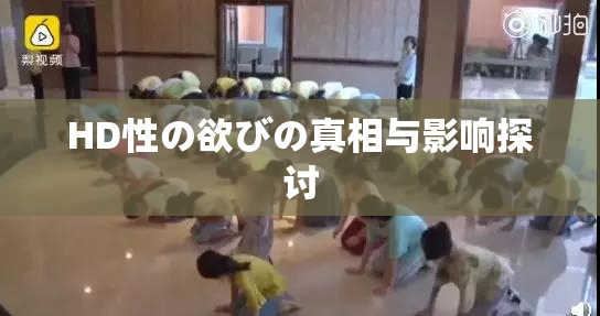 HD性の欲びの真相与影响探讨