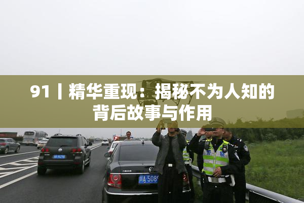 91丨精华重现：揭秘不为人知的背后故事与作用