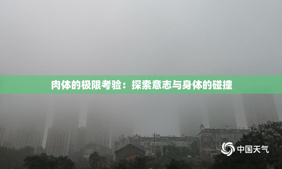 肉体的极限考验：探索意志与身体的碰撞