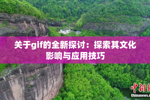 关于gif的全新探讨：探索其文化影响与应用技巧