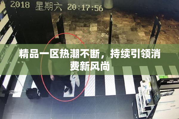 精品一区热潮不断，持续引领消费新风尚