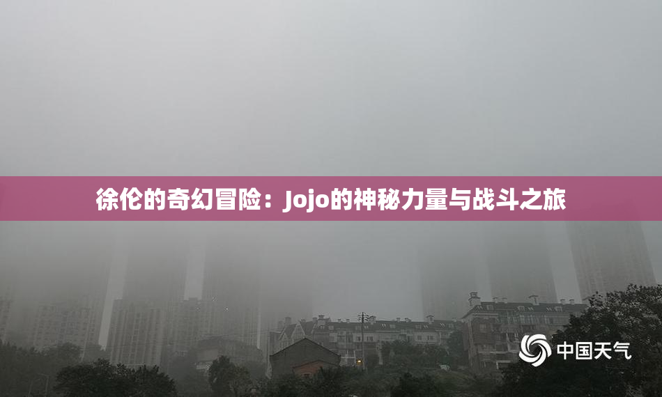 徐伦的奇幻冒险：Jojo的神秘力量与战斗之旅