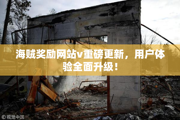 海贼奖励网站v重磅更新，用户体验全面升级！