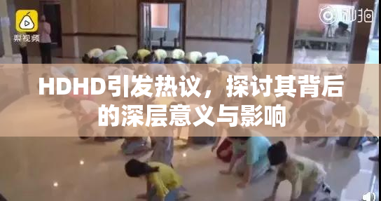 HDHD引发热议，探讨其背后的深层意义与影响