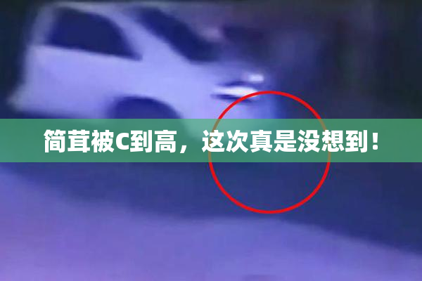 简茸被C到高，这次真是没想到！