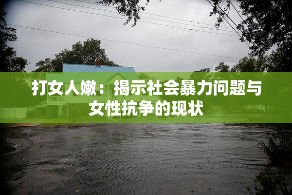 打女人嫩：揭示社会暴力问题与女性抗争的现状
