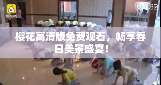 樱花高清版免费观看，畅享春日美景盛宴！