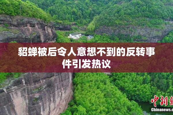 貂蝉被后令人意想不到的反转事件引发热议
