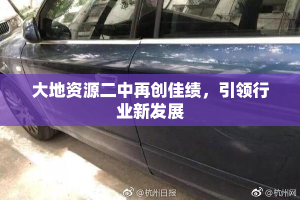 大地资源二中再创佳绩，引领行业新发展