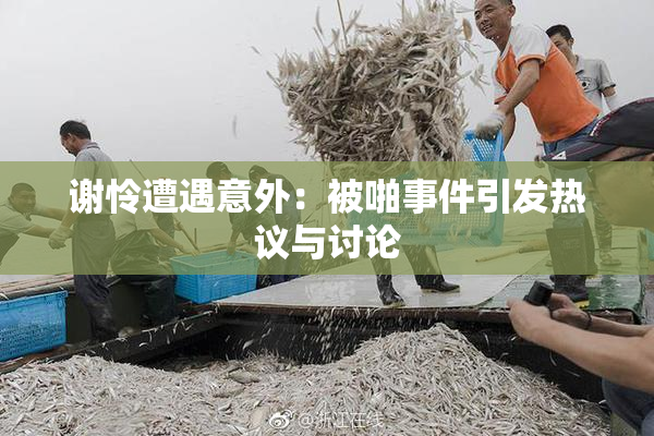 谢怜遭遇意外：被啪事件引发热议与讨论