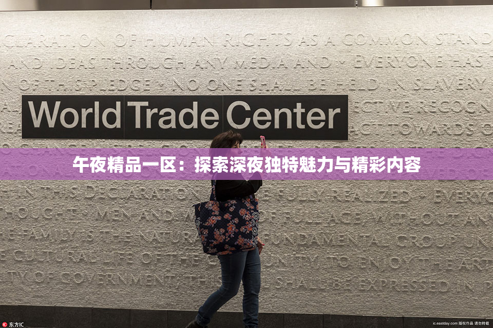 午夜精品一区：探索深夜独特魅力与精彩内容