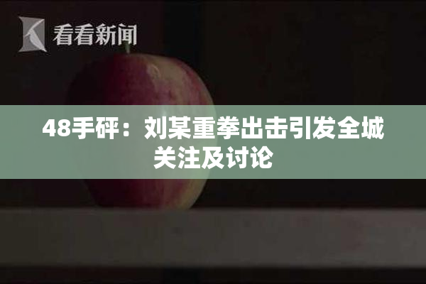 48手砰：刘某重拳出击引发全城关注及讨论