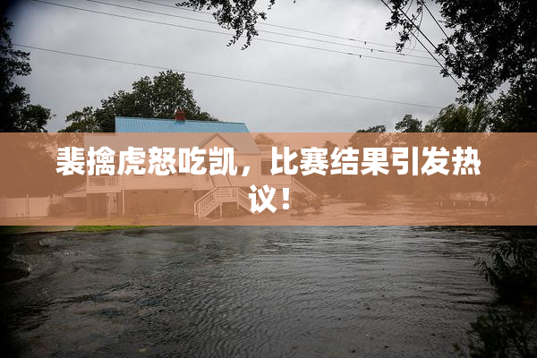 裴擒虎怒吃凯，比赛结果引发热议！
