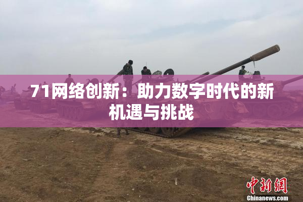 71网络创新：助力数字时代的新机遇与挑战