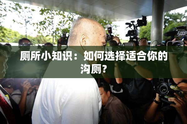 厕所小知识：如何选择适合你的沟厕？