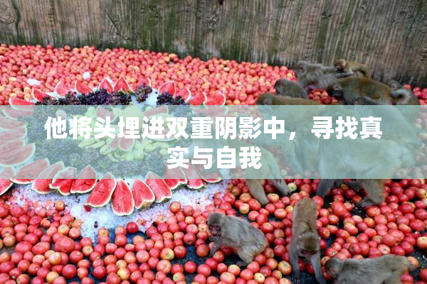 他将头埋进双重阴影中，寻找真实与自我