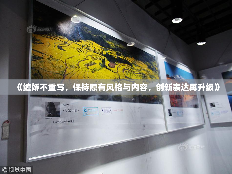 《缠娇不重写，保持原有风格与内容，创新表达再升级》