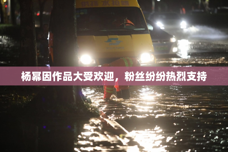 杨幂因作品大受欢迎，粉丝纷纷热烈支持