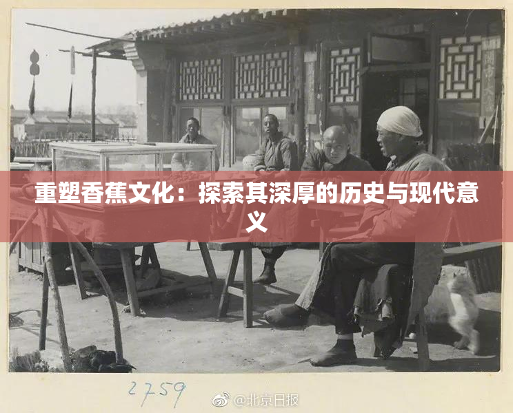 重塑香蕉文化：探索其深厚的历史与现代意义
