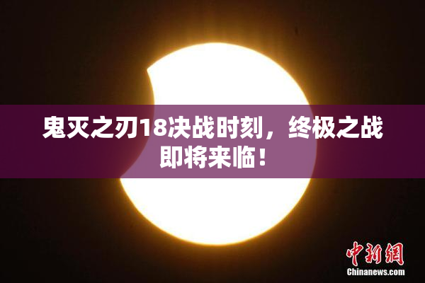 鬼灭之刃18决战时刻，终极之战即将来临！
