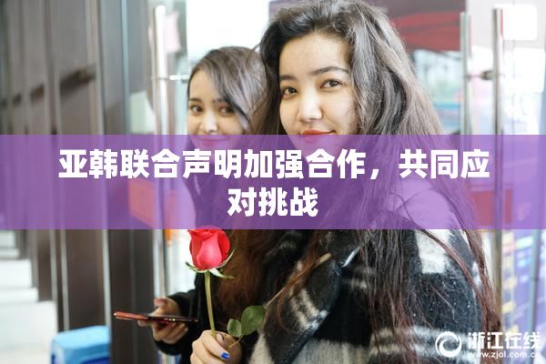亚韩联合声明加强合作，共同应对挑战