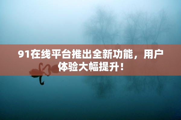 91在线平台推出全新功能，用户体验大幅提升！