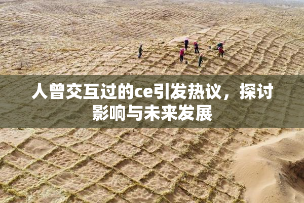 人曾交互过的ce引发热议，探讨影响与未来发展