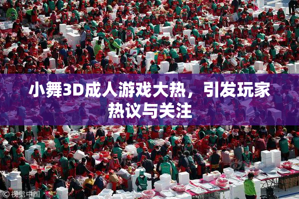 小舞3D成人游戏大热，引发玩家热议与关注