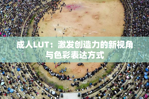 成人LUT：激发创造力的新视角与色彩表达方式