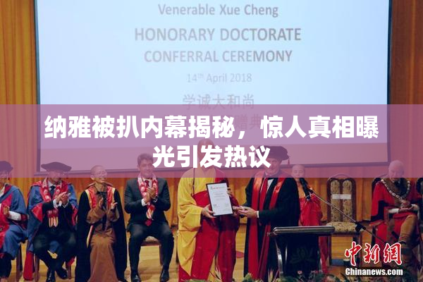 纳雅被扒内幕揭秘，惊人真相曝光引发热议