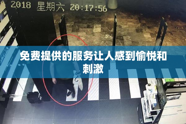 免费提供的服务让人感到愉悦和刺激