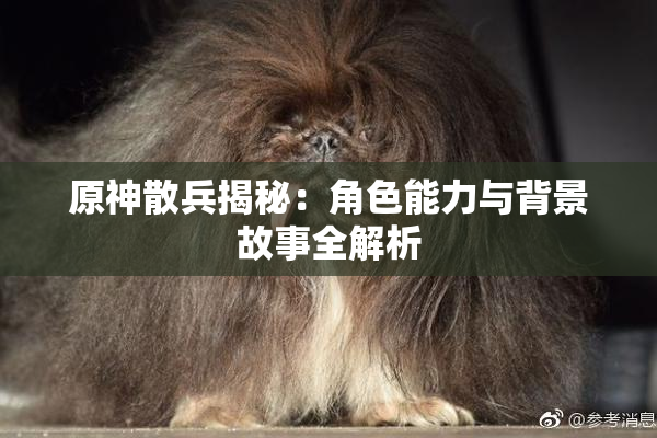 原神散兵揭秘：角色能力与背景故事全解析