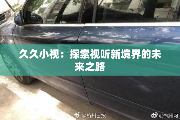 久久小视：探索视听新境界的未来之路