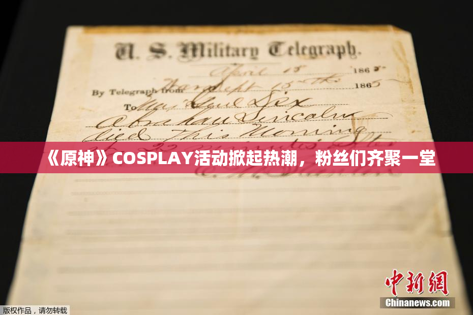 《原神》COSPLAY活动掀起热潮，粉丝们齐聚一堂