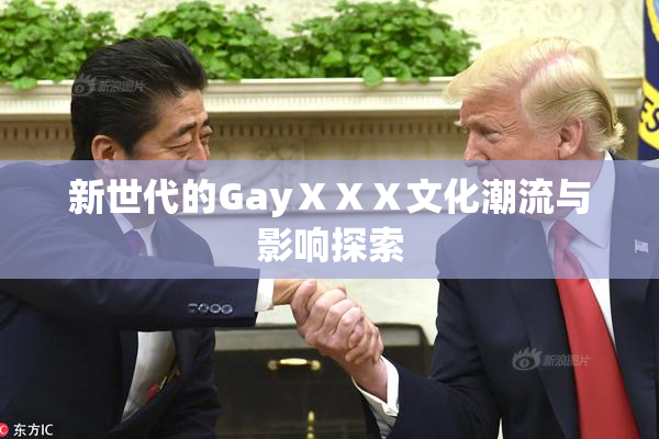 新世代的GayⅩⅩⅩ文化潮流与影响探索