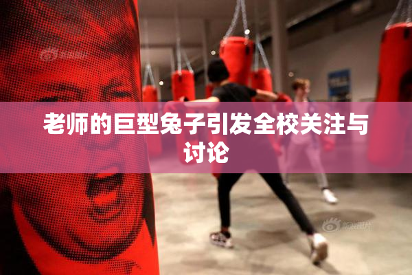 老师的巨型兔子引发全校关注与讨论