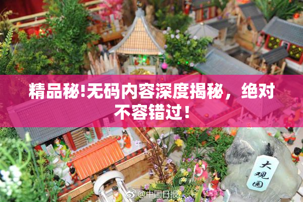 精品秘!无码内容深度揭秘，绝对不容错过！