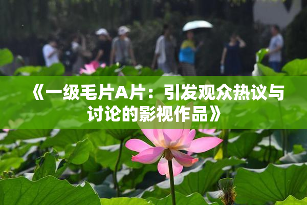 《一级毛片A片：引发观众热议与讨论的影视作品》